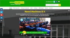 Desktop Screenshot of noordmachines.nl