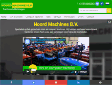 Tablet Screenshot of noordmachines.nl